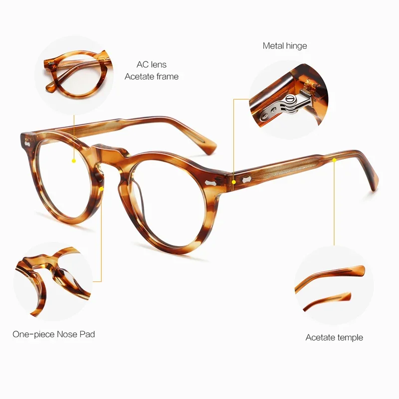 KIZN Vintage Frame 2025 New Luxury Men Women Acetate Myopia Prescription Optical Photochromism Glasses Eyewear -0.50 to -10.0
KIZN Vintage Frame 2025 New Luxury Men Women Acetate Myopia Prescription Optical Photochromism Glasses Eyewear -0.50 to -10.0