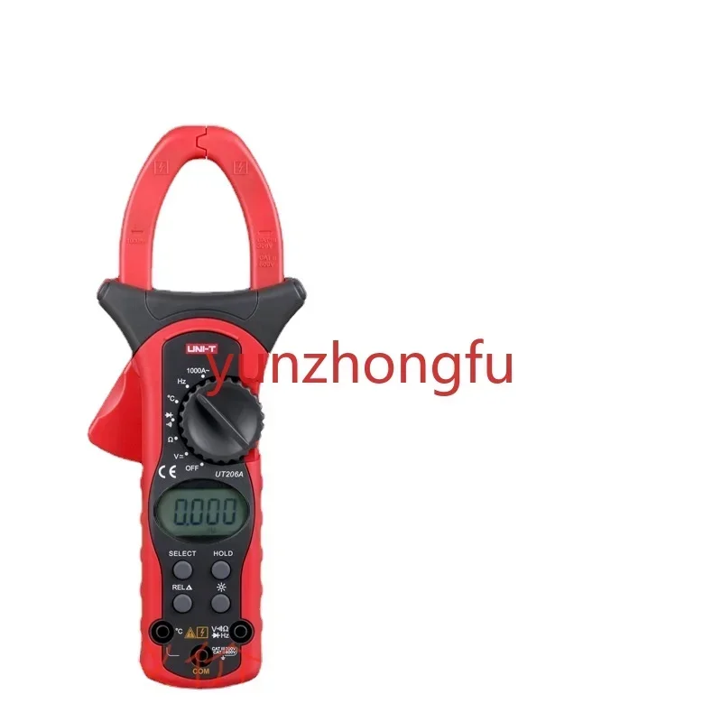 Ut205a/206A Digital Clamp-Type Multimeter Voltage Current Capacitance Frequency Automatic Range Display
Ut205a/206A Digital Clamp-Type Multimeter Voltage Current Capacitance Frequency Automatic Range Display