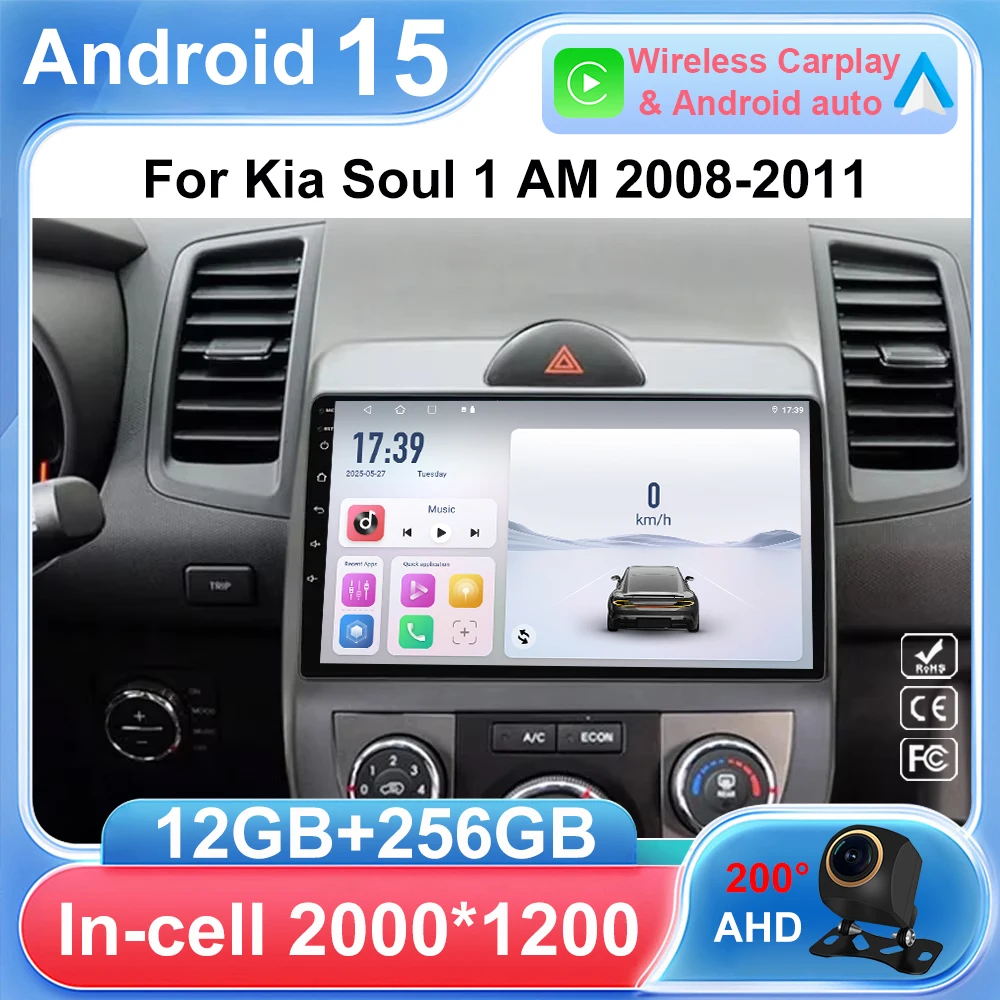 Головное устройство 4G WIFI BT для Kia Soul 1 AM 2008 2009 2010 2011 Android Автомобильный GPS-навигатор Радио Мультимедийный видеоплеер Стерео
Головное устройство 4G WIFI BT для Kia Soul 1 AM 2008 2009 2010 2011 Android Автомобильный GPS-навигатор Радио Мультимедийный видеоплеер Стерео