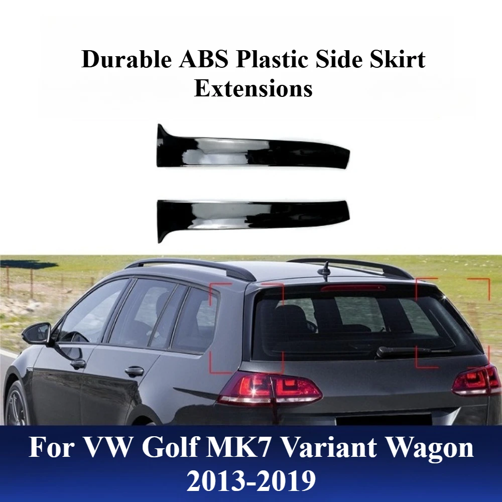 For VW Golf MK7 Variant Wagon 2013-2019 - Durable ABS Plastic Side Skirt Extensions, Aerodynamic Body Styling Kit with 3M Tape
For VW Golf MK7 Variant Wagon 2013-2019 - Durable ABS Plastic Side Skirt Extensions, Aerodynamic Body Styling Kit with 3M Tape