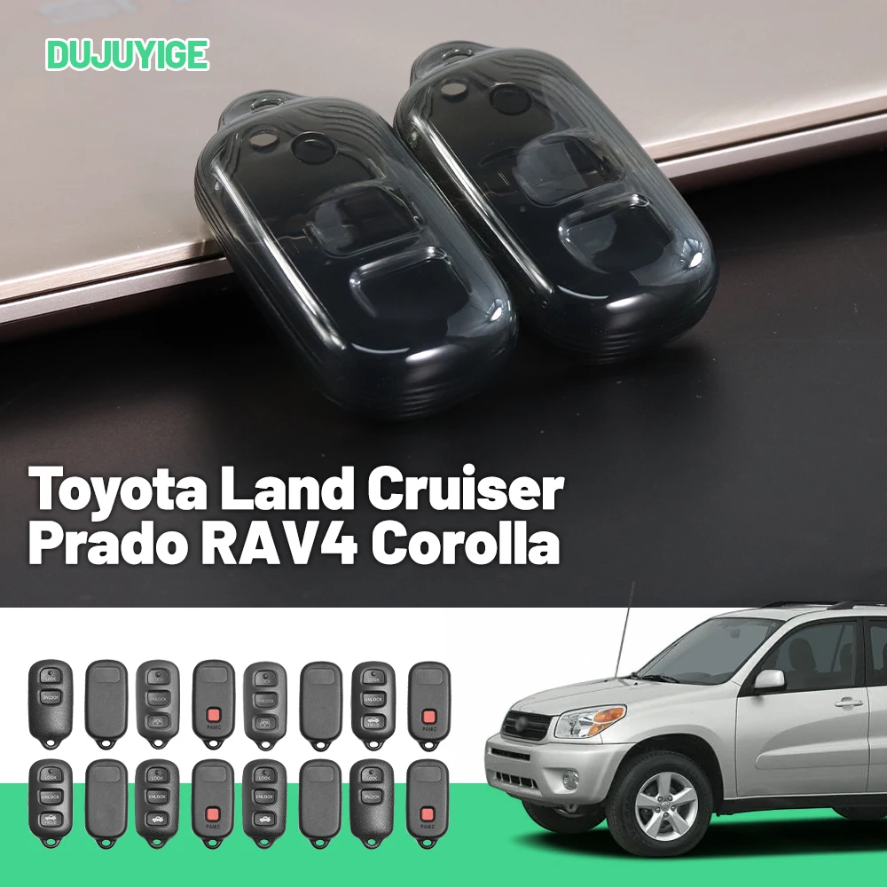 Clear TPU Car Key Case For Toyota Land Cruiser Prado RAV4 Corolla Prius Key Fob Cover Protector Shell Auto Accessories
Clear TPU Car Key Case For Toyota Land Cruiser Prado RAV4 Corolla Prius Key Fob Cover Protector Shell Auto Accessories