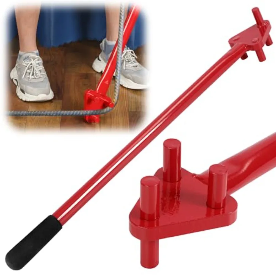 Tondiamo Rebar Bender for 5/8 Inch Bars Manual Bending Machine Rebar Tools Bar Reverse Head for Flat Steel and Steel Rod
Tondiamo Rebar Bender for 5/8 Inch Bars Manual Bending Machine Rebar Tools Bar Reverse Head for Flat Steel and Steel Rod