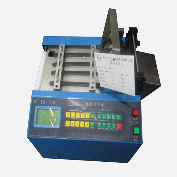 Factory Price Automatic CNC Tube Cutting Machine Heat Shrink Tube Cutter Machine YS-100
Factory Price Automatic CNC Tube Cutting Machine Heat Shrink Tube Cutter Machine YS-100