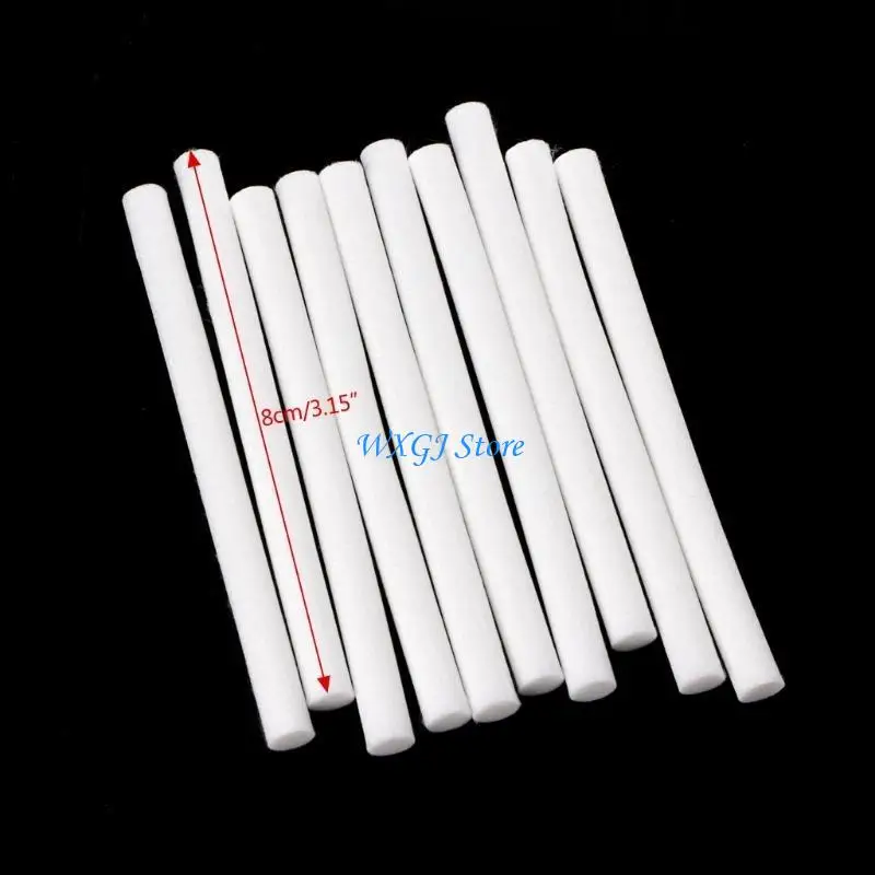 37JE 10Pcs Universal Aroma Diffusers Humidifiers Filters Cotton Swab 10x80mm
37JE 10Pcs Universal Aroma Diffusers Humidifiers Filters Cotton Swab 10x80mm