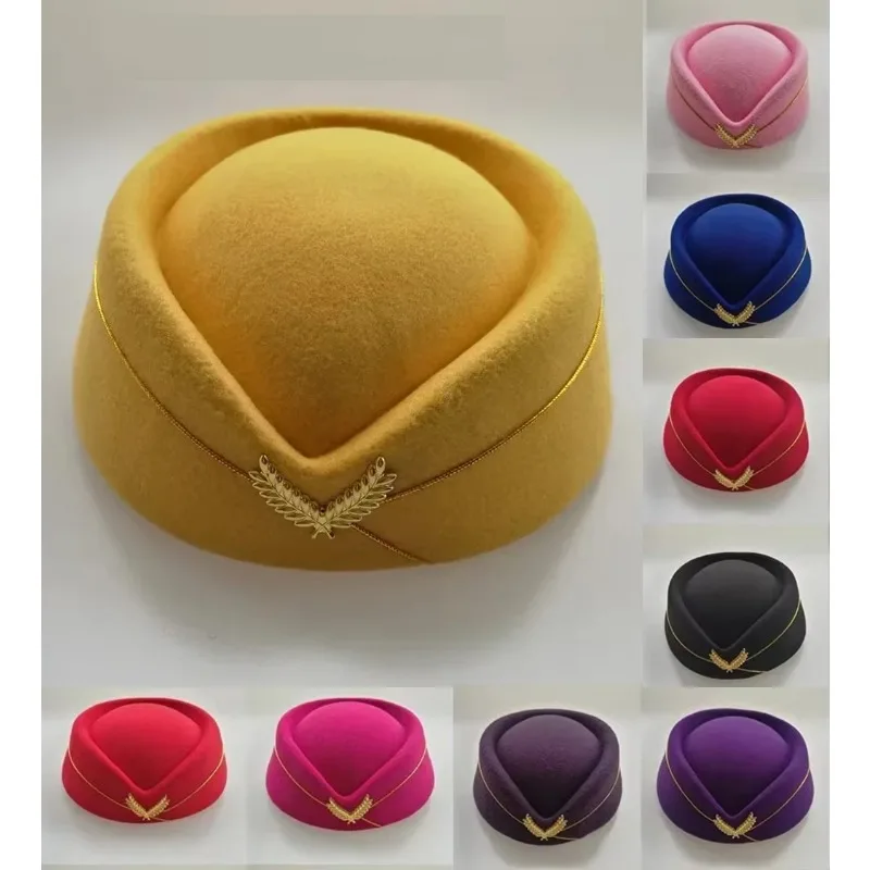 Fashion Cosplay Airline Stewardess Hat Costume Cosplay Performance Show Costume Accessories Career Hat
Fashion Cosplay Airline Stewardess Hat Costume Cosplay Performance Show Costume Accessories Career Hat
