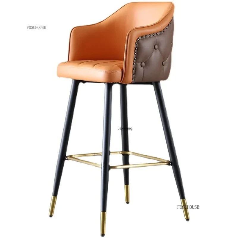 Bar Chairs Leather Bar Stools Modern Minimalistbar High Feet Chair Furniture Rotating High Stool for KitchenN
Bar Chairs Leather Bar Stools Modern Minimalistbar High Feet Chair Furniture Rotating High Stool for KitchenN