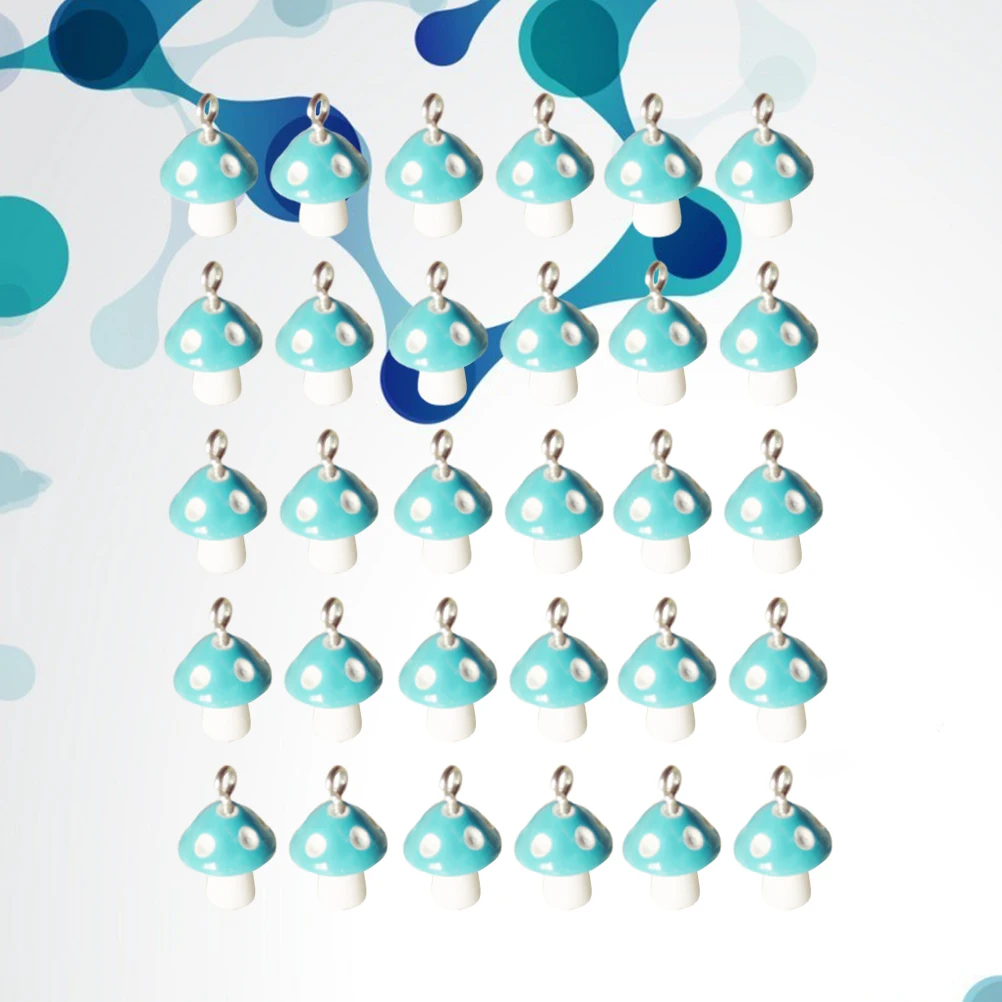 30 Pcs Mushroom Shape Resin Pendant DIY Jewelry Accessories Green Mini Charm Set for Necklace Bracelet Craft Project
30 Pcs Mushroom Shape Resin Pendant DIY Jewelry Accessories Green Mini Charm Set for Necklace Bracelet Craft Project