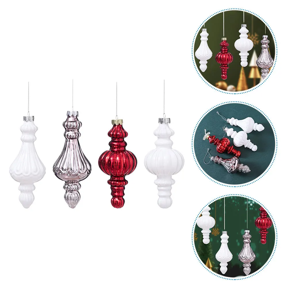 4Pcs Glass Small Hanging Ornaments Wedding Anniversary Party Supplies Creative Shape Baubles Celebration Decor
4Pcs Glass Small Hanging Ornaments Wedding Anniversary Party Supplies Creative Shape Baubles Celebration Decor