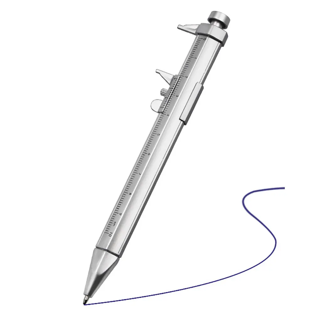 2 in 1 Caliper Type Ballpoint Pen Precise Measurement Range 0-100mm Multifunction Vernier Stationery Portable Tools for Students
2 in 1 Caliper Type Ballpoint Pen Precise Measurement Range 0-100mm Multifunction Vernier Stationery Portable Tools for Students