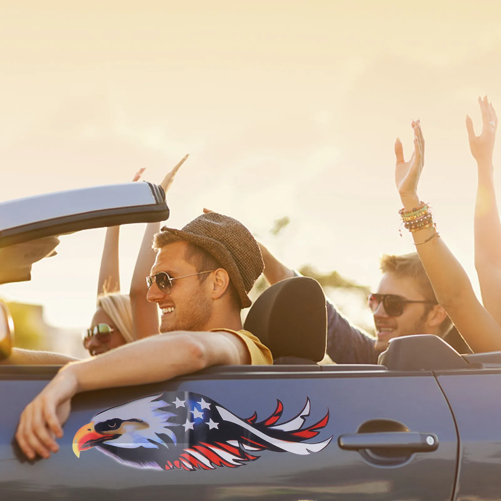 Набор из 4 наклеек на автомобиль с изображением орла, прочные термостойкие уникальные наклейки для автомобилей, подарки
Набор из 4 наклеек на автомобиль с изображением орла, прочные термостойкие уникальные наклейки для автомобилей, подарки