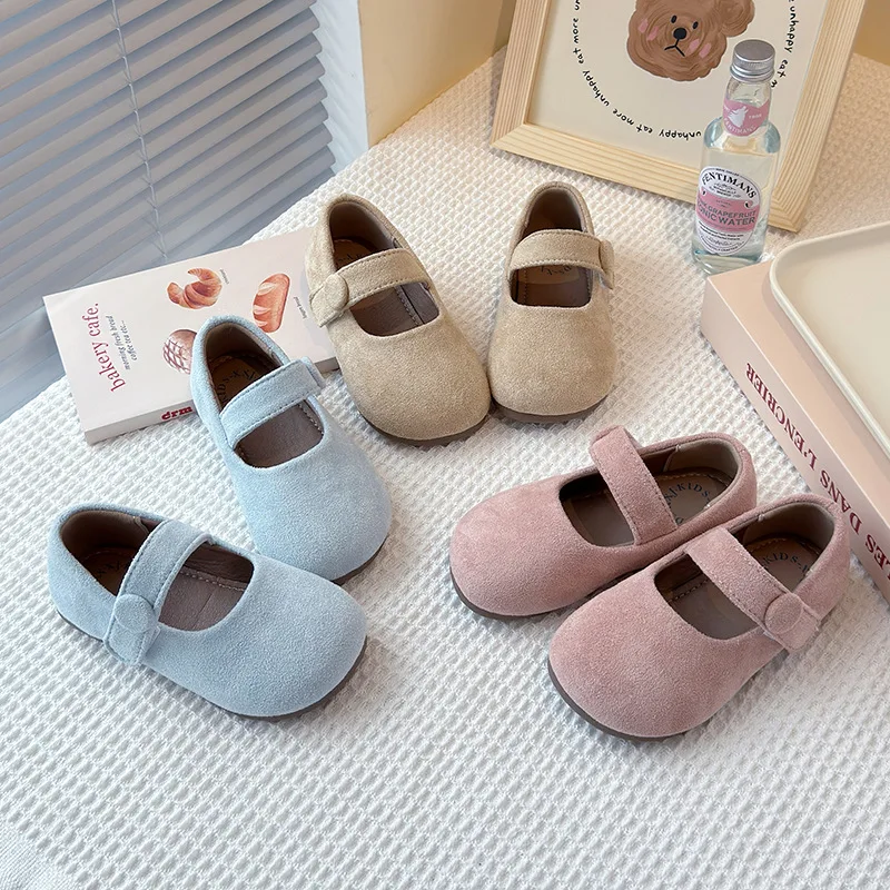 2025 Spring New Children Korean Style Leather Shoes for Girls Fashion Comfortable Soft Bottom Anti-slippery Versatile Chic Flats
2025 Spring New Children Korean Style Leather Shoes for Girls Fashion Comfortable Soft Bottom Anti-slippery Versatile Chic Flats