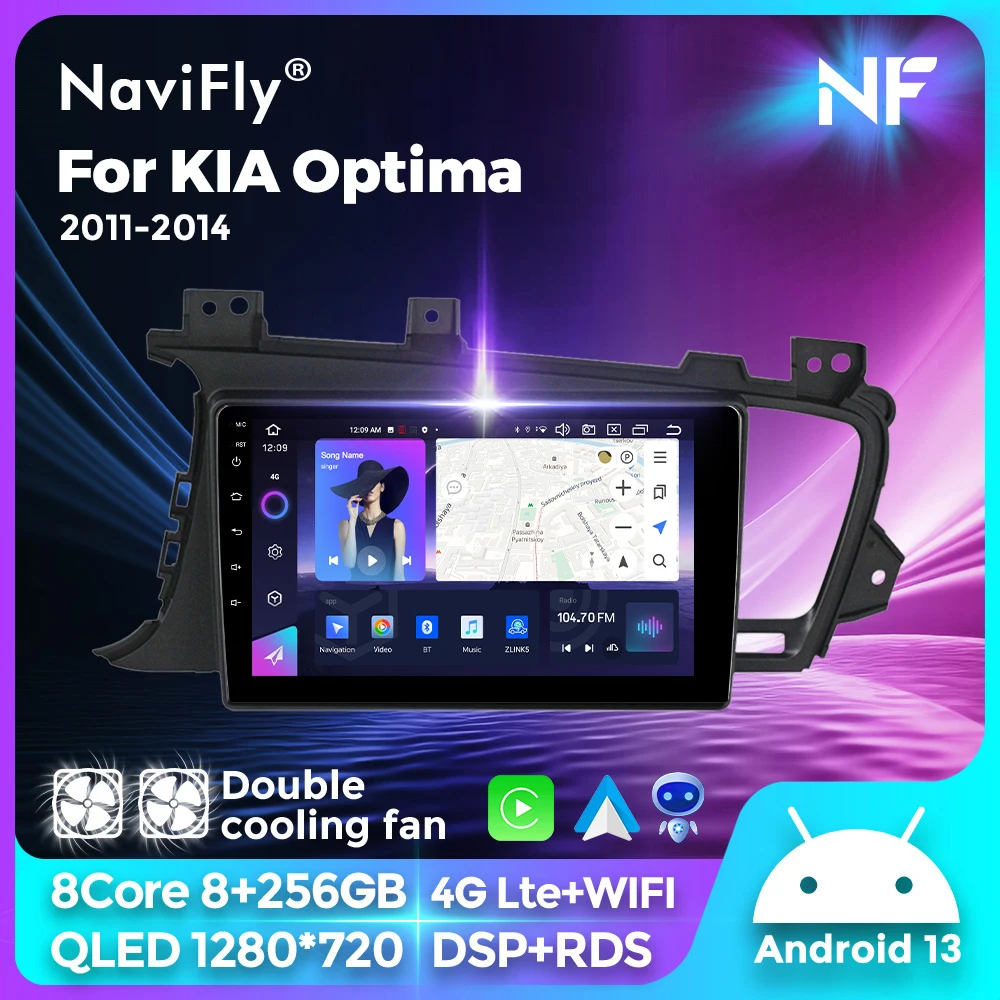 2 Din Android Car Radio Stereo For Kia K5 Optima 2011-2015 Navigation GPS 2K Head Unit Carplay DSP BT Audio Intelligent Systems
2 Din Android Car Radio Stereo For Kia K5 Optima 2011-2015 Navigation GPS 2K Head Unit Carplay DSP BT Audio Intelligent Systems