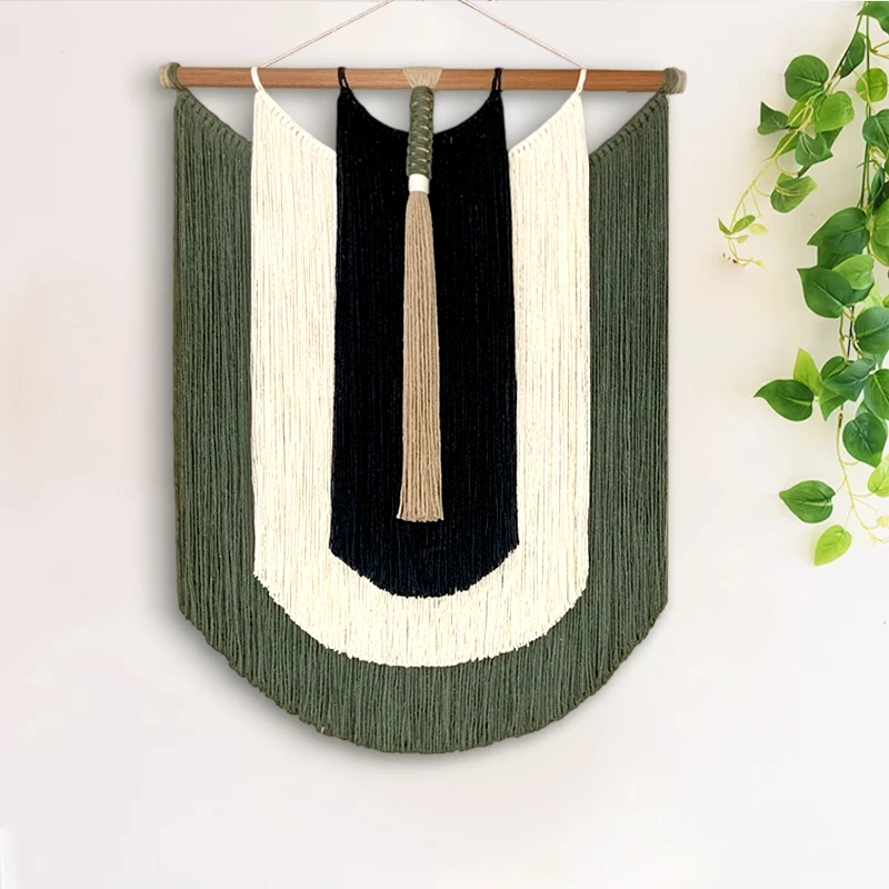 Handwoven Bohemian Tapestry Wall Hanging Decorative Painting for Living Room Bedroom Bedside Bar Background Blocking Homestay...
Handwoven Bohemian Tapestry Wall Hanging Decorative Painting for Living Room Bedroom Bedside Bar Background Blocking Homestay...