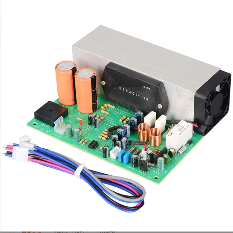 A73E-TK-401 Thick Film Power Amplifier 140W 2.0 Channel, Air-Cooled Heat Dissipation, High-Power Power Board
A73E-TK-401 Thick Film Power Amplifier 140W 2.0 Channel, Air-Cooled Heat Dissipation, High-Power Power Board