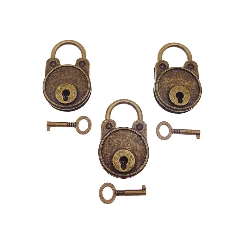 3Pcs High Quality Chinese Cute Style Notebook Luggage Use Custom Bear Shape Antique Bronze Alloy Metal Vintage Padlock and Key 
3Pcs High Quality Chinese Cute Style Notebook Luggage Use Custom Bear Shape Antique Bronze Alloy Metal Vintage Padlock and Key