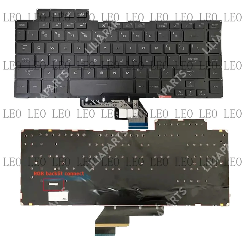 AA For ASUS ROG GU502GW GU502GW-AH76 RGB Backlit Laptop US layout keyboard