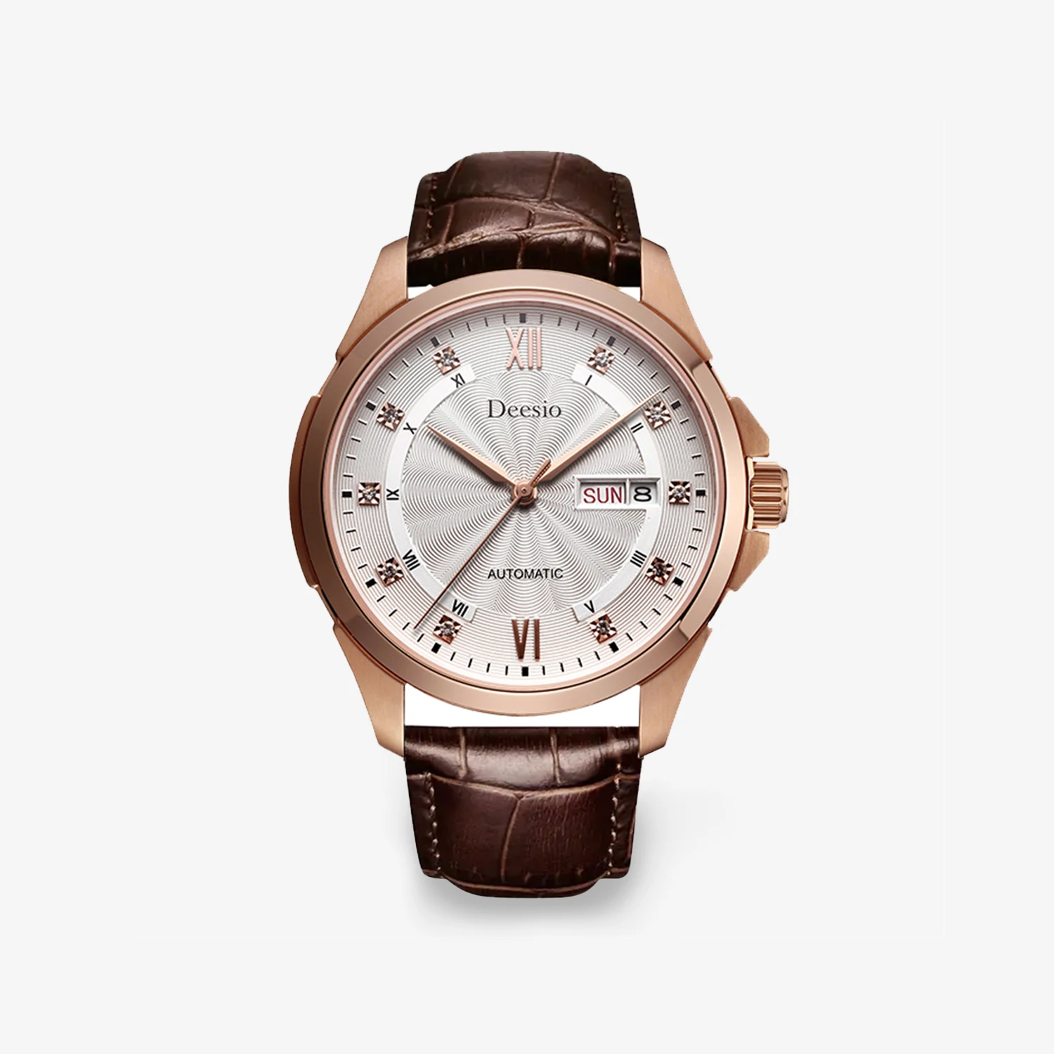 Deesio Automatic Watch for Men,Stainless Steel Waterproof Date Display Sapphire Crystal Resistant Mechanical Wristwatch Gifts
Deesio Automatic Watch for Men,Stainless Steel Waterproof Date Display Sapphire Crystal Resistant Mechanical Wristwatch Gifts