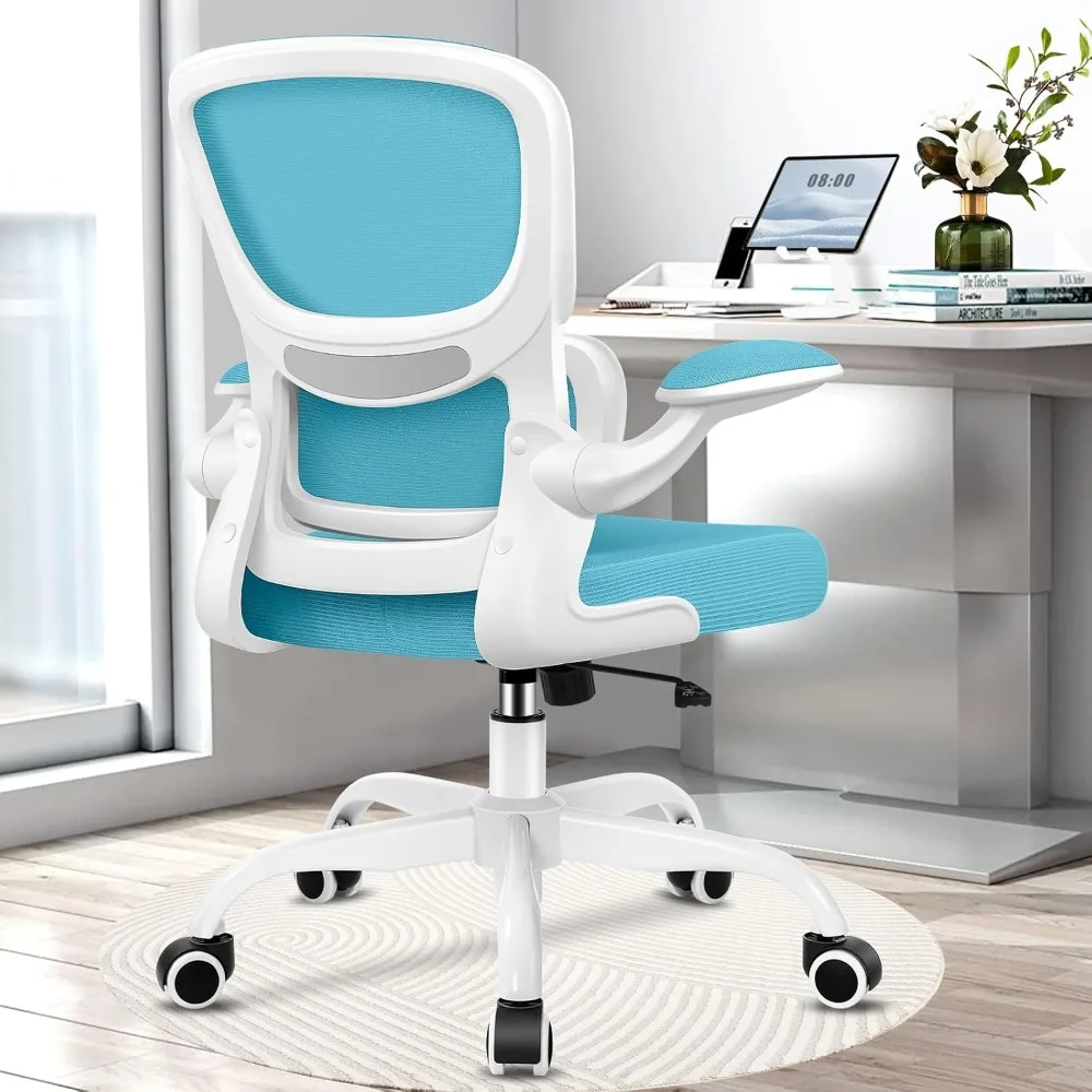 Ergonomic Desk Chair with Lumbar Support and Adjustable Armrests, Breathable Mesh Mid Back Computer Chair, Reclining Office Cha
Ergonomic Desk Chair with Lumbar Support and Adjustable Armrests, Breathable Mesh Mid Back Computer Chair, Reclining Office Cha