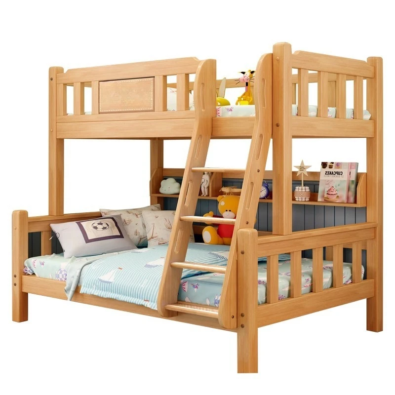 All solid wood children's bed Small apartment 1.2 meters Mother and child bed 1.5 meters Upper and lower bunk beds
All solid wood children's bed Small apartment 1.2 meters Mother and child bed 1.5 meters Upper and lower bunk beds