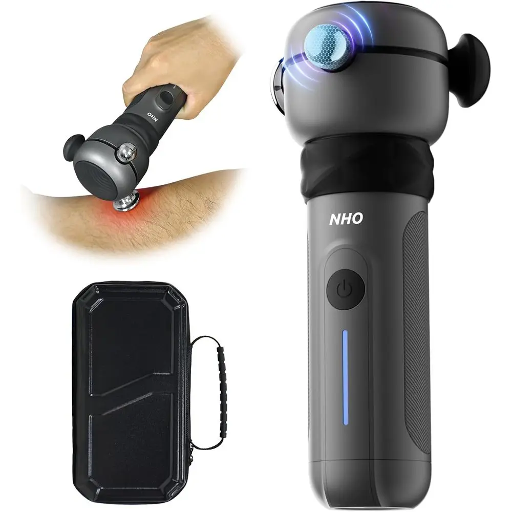 Deep Tissue Percussive Massage Gun for Back, Hand, Arm, and Foot Pain Relief - Grey
Deep Tissue Percussive Massage Gun for Back, Hand, Arm, and Foot Pain Relief - Grey