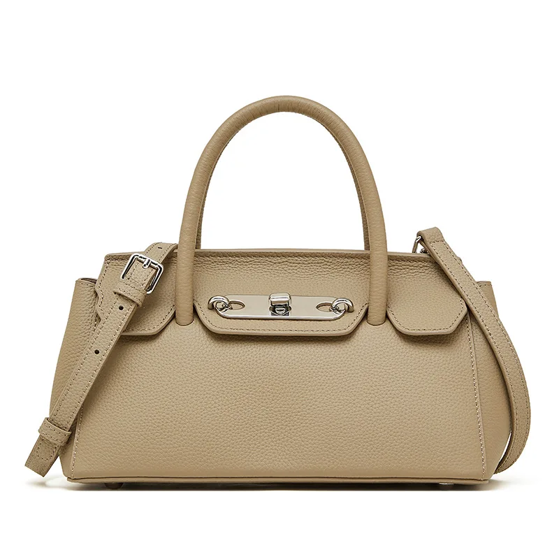 Genuine Leather First Layer Cowhide Boston Bag Women's 2025 New Commuter Versatile Bowling Shoulder Niche Crossbody Hand Bag
Genuine Leather First Layer Cowhide Boston Bag Women's 2025 New Commuter Versatile Bowling Shoulder Niche Crossbody Hand Bag