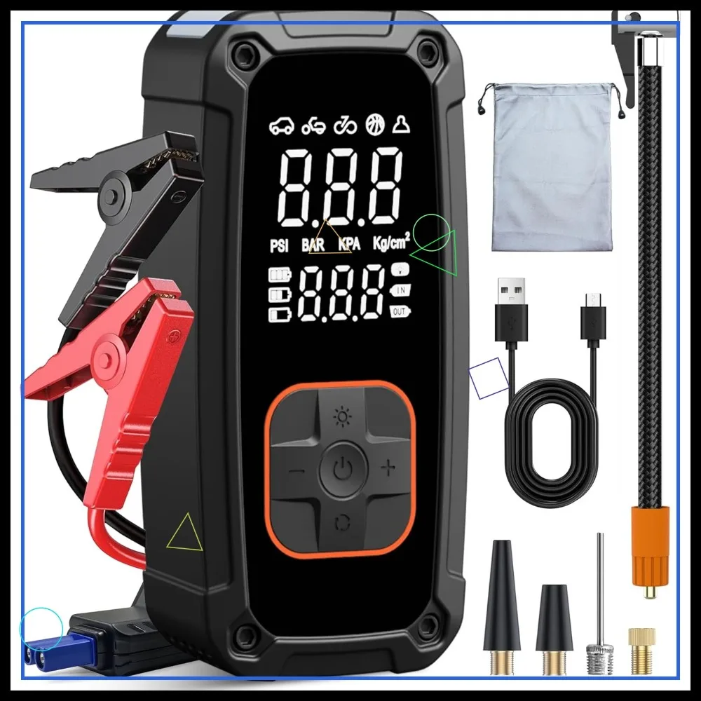 150PSI Portable Air Compressor Tire Inflator for Car Motorcycle Bike Ball Orange
150PSI Portable Air Compressor Tire Inflator for Car Motorcycle Bike Ball Orange