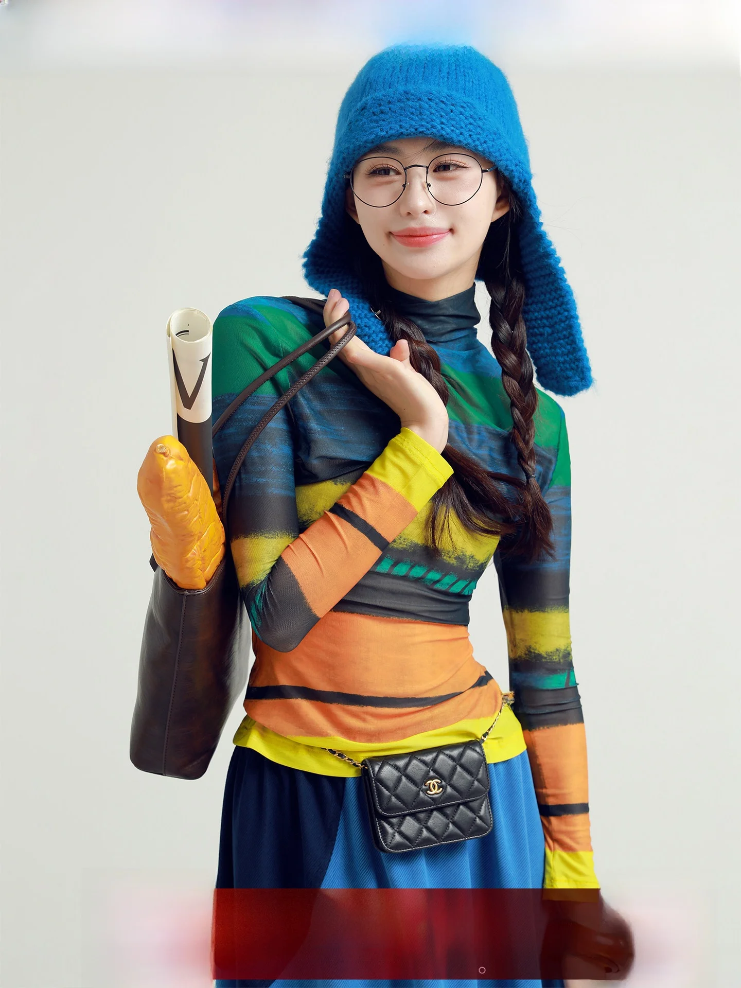 Редкий оригинальный дизайн Probabili Flowing Color Gradient с принтом, женская осенне-зимняя базовая кофта с высоким воротником, внутренний топ
Редкий оригинальный дизайн Probabili Flowing Color Gradient с принтом, женская осенне-зимняя базовая кофта с высоким воротником, внутренний топ