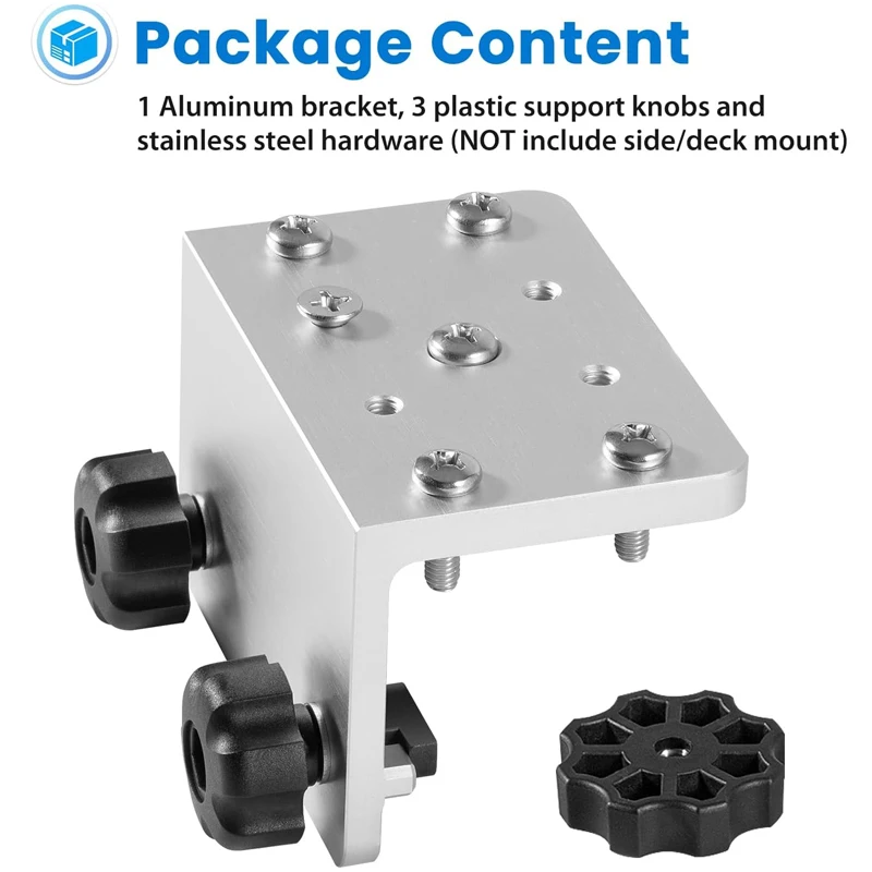 Quick-Release Base ,90 Degree Boat Gunnel Track System Bracket for Mounting Fishing Rod Holders, Downriggers, Fish Finders
Quick-Release Base ,90 Degree Boat Gunnel Track System Bracket for Mounting Fishing Rod Holders, Downriggers, Fish Finders