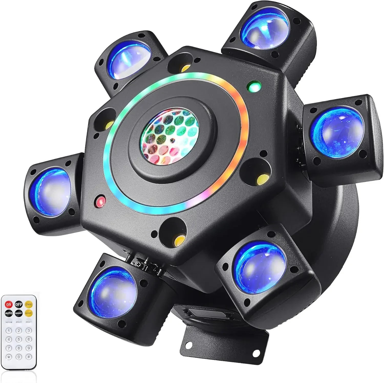 Moving Head Dj Lights for Parties, Disco Stage Lights 7-in-1 LED RGBW 6 Arms with Mixed Lighting Effects,DJ Stage Lighting for P
Moving Head Dj Lights for Parties, Disco Stage Lights 7-in-1 LED RGBW 6 Arms with Mixed Lighting Effects,DJ Stage Lighting for P