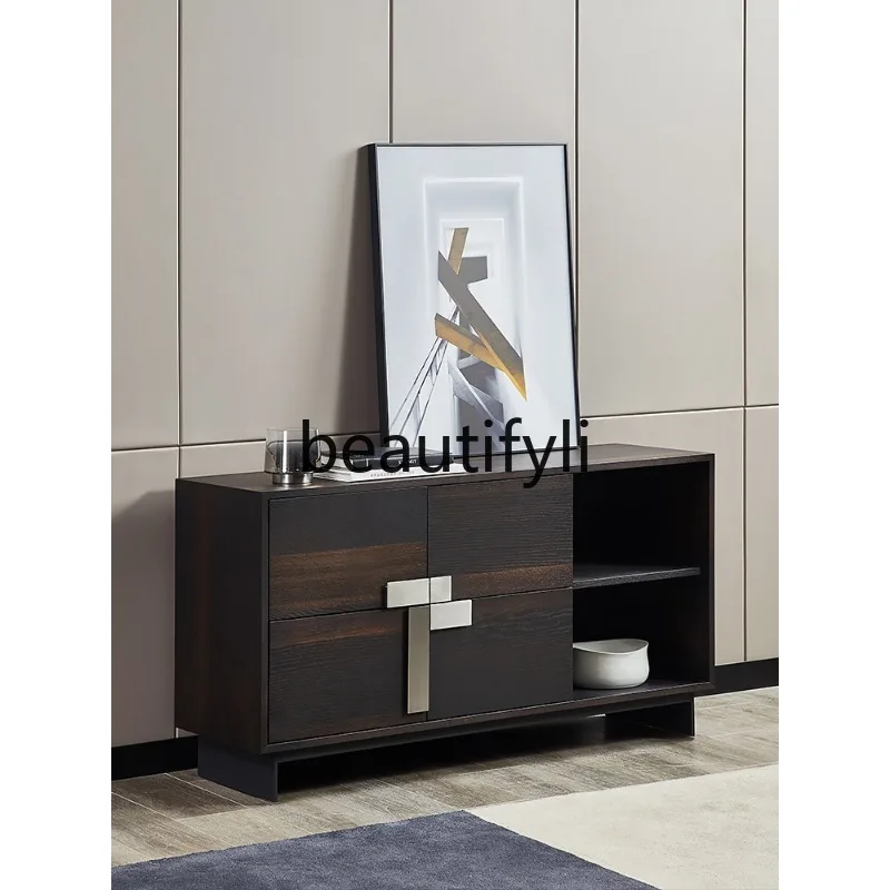 Итальянский современный сервант для хранения в гостиной из копченого дерева, минималистичный скандинавский винный шкаф для хранения вещей
Итальянский современный сервант для хранения в гостиной из копченого дерева, минималистичный скандинавский винный шкаф для хранения вещей