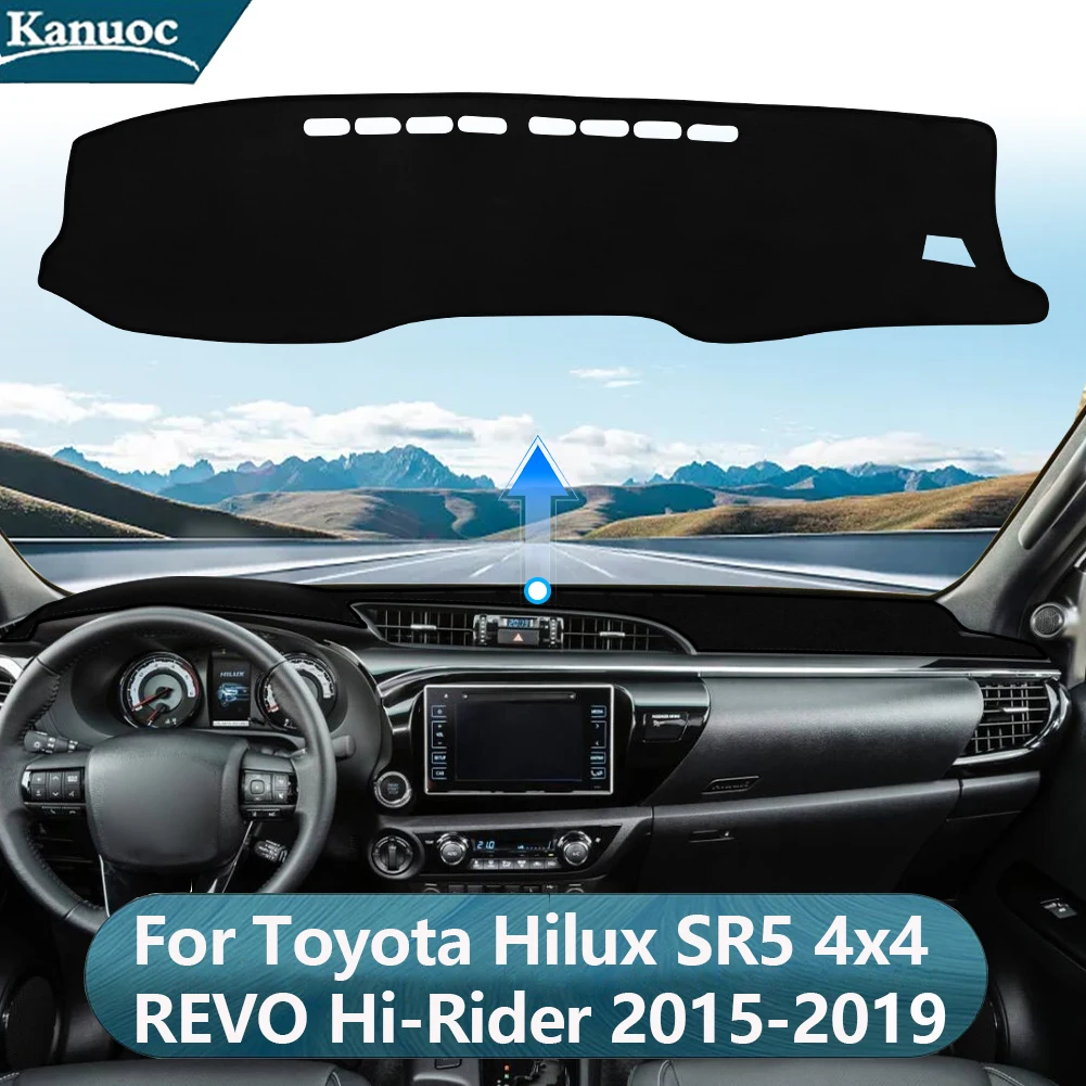 For Toyota Hilux SR5 4x4 REVO Hi Rider 2015-2019 Dash Mat Sun Shade Anti UV Carpets Car Accessories Car Dashboard Cover
For Toyota Hilux SR5 4x4 REVO Hi Rider 2015-2019 Dash Mat Sun Shade Anti UV Carpets Car Accessories Car Dashboard Cover