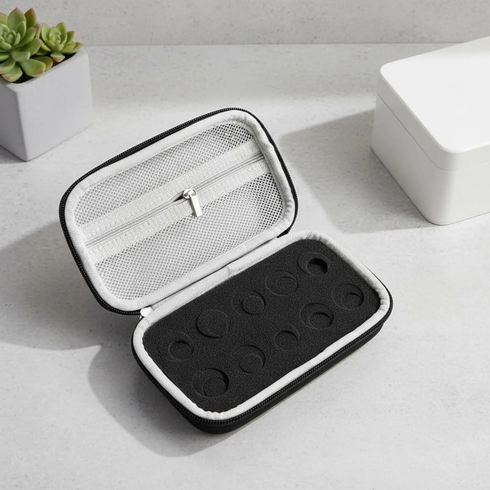 Insulin Vial Travel Case Portable Insulin Bottle Storage Case 15 Compartment Vial Carrier Carrying Handle Hard Shell Medication
Insulin Vial Travel Case Portable Insulin Bottle Storage Case 15 Compartment Vial Carrier Carrying Handle Hard Shell Medication