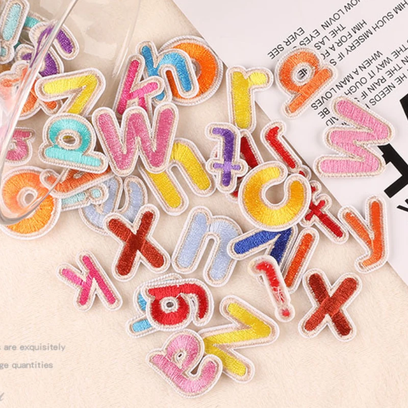 2.5cm Embroidered Iron on Letter Patches Alphabet Multicolored A-Z Letter Patch for Hats Jackets Shirt Jeans DIY Craft ABC DEF
2.5cm Embroidered Iron on Letter Patches Alphabet Multicolored A-Z Letter Patch for Hats Jackets Shirt Jeans DIY Craft ABC DEF