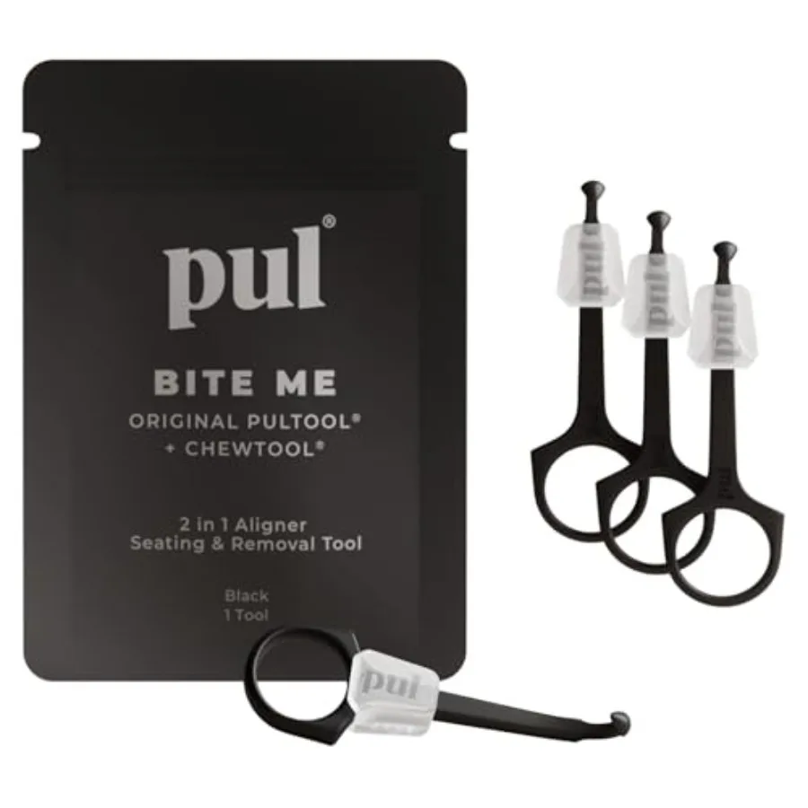 Инструмент для снятия элайнеров PUL-3-в-1 и жевательные приспособления для элайнеров, ретейнеров и капп Invisalign - Запатентованный инструмент для снятия Invisalign для E
Инструмент для снятия элайнеров PUL-3-в-1 и жевательные приспособления для элайнеров, ретейнеров и капп Invisalign - Запатентованный инструмент для снятия Invisalign для E