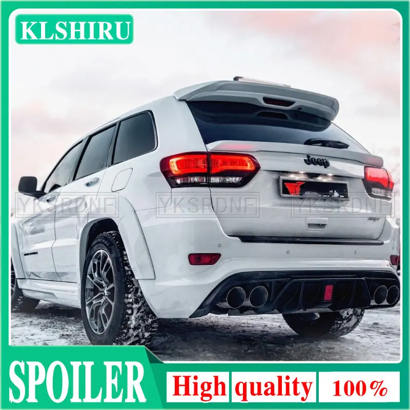 Спойлер для Grand Cherokee 2013-2020, спойлер из АБС-пластика в стиле R для заднего багажника, спойлер для крыши + задний спойлер на крышу, Стайлинг автомобиля
Спойлер для Grand Cherokee 2013-2020, спойлер из АБС-пластика в стиле R для заднего багажника, спойлер для крыши + задний спойлер на крышу, Стайлинг автомобиля