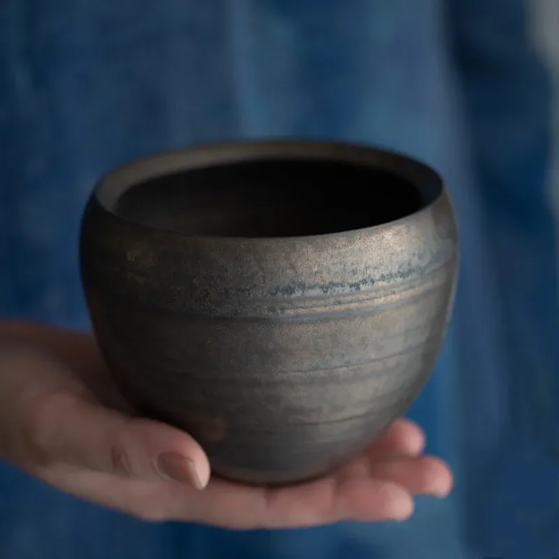 Старинная грубая керамика для мытья воды и чая, японская керамическая миска для воды, емкость для остатков чая, контейнер для мытья чая, миска для мытья чая
Старинная грубая керамика для мытья воды и чая, японская керамическая миска для воды, емкость для остатков чая, контейнер для мытья чая, миска для мытья чая