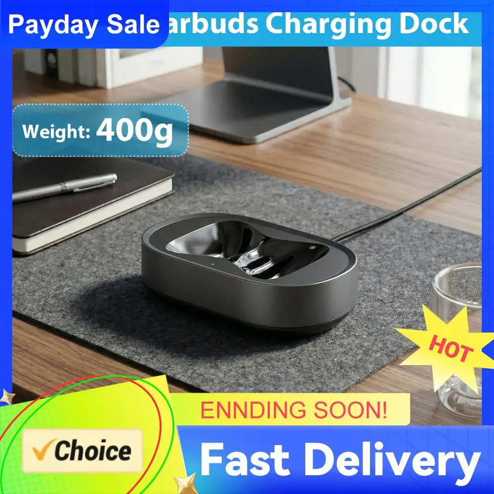 Headphone Charging Station Fit for AirPods Max Headphones Accessories Charging Base USB-C with Dual Connectors Anti-Scratch
Headphone Charging Station Fit for AirPods Max Headphones Accessories Charging Base USB-C with Dual Connectors Anti-Scratch