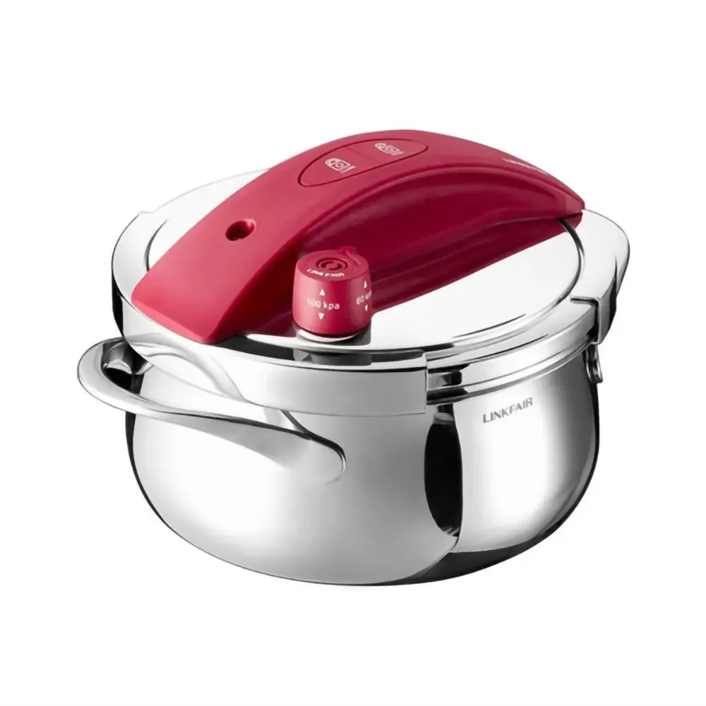 120kpa Pressure Cooker 3L Multifunctional Pressure-Limited Explosion-proof Pressure Cooker Stainless Steel Kitchen Pressure Pot
120kpa Pressure Cooker 3L Multifunctional Pressure-Limited Explosion-proof Pressure Cooker Stainless Steel Kitchen Pressure Pot