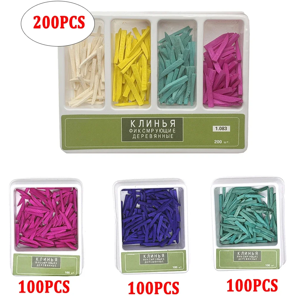 100/200PCS Dentist Tool Dental Fixing Wooden Wedges Denspay Dental Material Wooden Tooth Gap 1.083 Dentist Oral Care Accessories
100/200PCS Dentist Tool Dental Fixing Wooden Wedges Denspay Dental Material Wooden Tooth Gap 1.083 Dentist Oral Care Accessories
