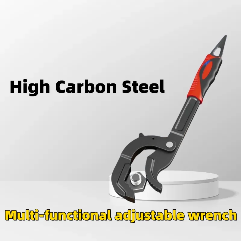 Универсальный многофункциональный разводной ключ с регулируемой трещоткой, ручной инструмент для ремонта, самоблокирующийся ключ
Универсальный многофункциональный разводной ключ с регулируемой трещоткой, ручной инструмент для ремонта, самоблокирующийся ключ