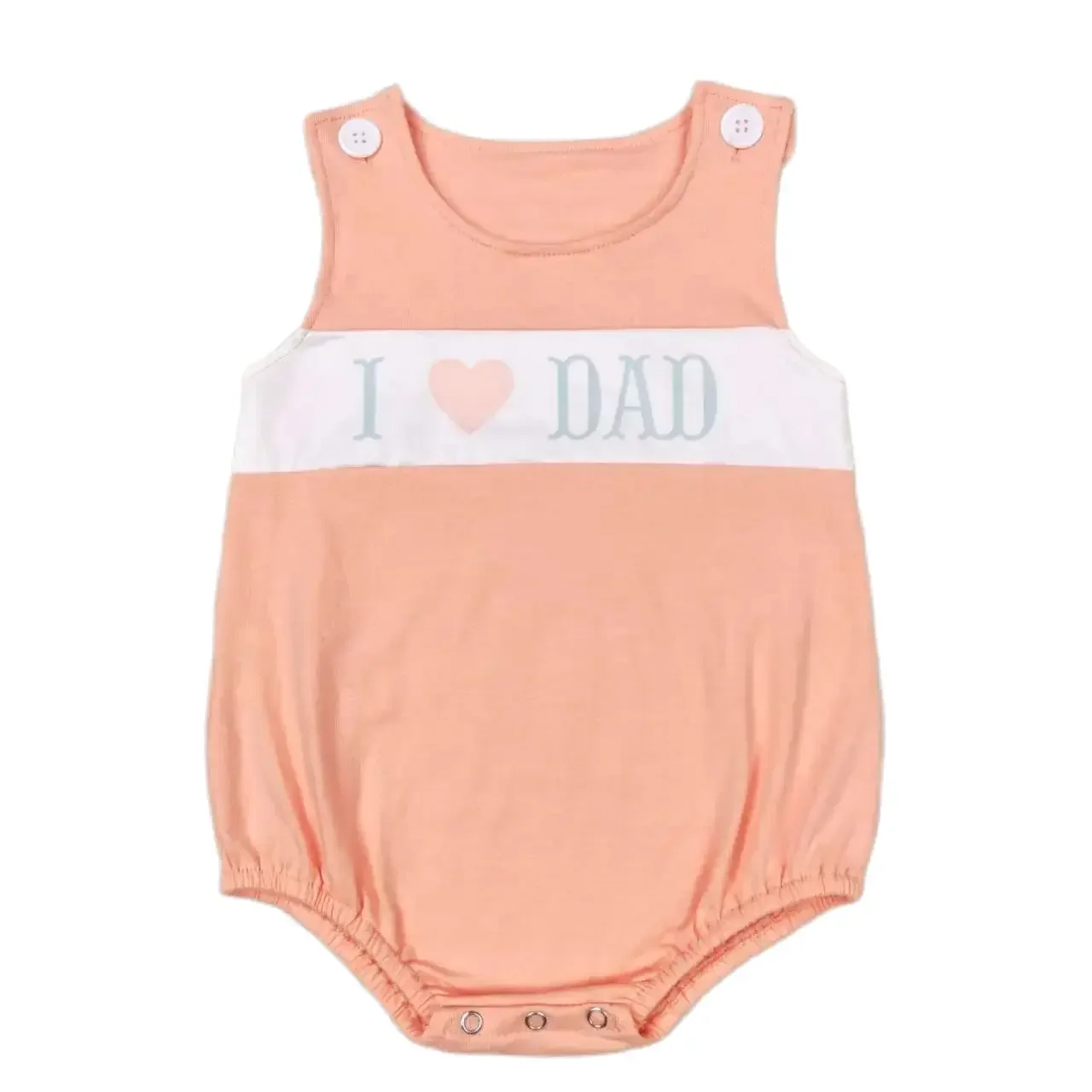 SR1350 Good Quality Baby Girl Clothes Sleeves Top I Love Dad Letters Print With Tank Top Jumpsuit Children Clothes
SR1350 Good Quality Baby Girl Clothes Sleeves Top I Love Dad Letters Print With Tank Top Jumpsuit Children Clothes