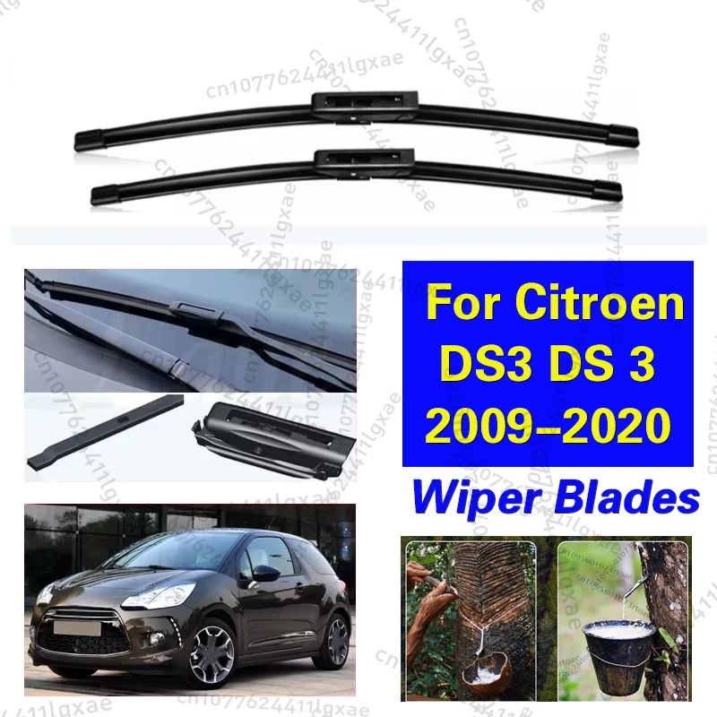 For Citroen DS3 DS 3 2009-2020 2010 2011 2012 2013 2014 2015 2016 Front Wiper Blades Windshield Windscreen Front Window 24"+16"
For Citroen DS3 DS 3 2009-2020 2010 2011 2012 2013 2014 2015 2016 Front Wiper Blades Windshield Windscreen Front Window 24"+16"