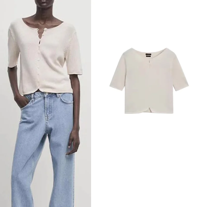 MD Женский летний новый mal Ele Легкий ор Трикотажный открытый кардиган круглый Ne ор Sve Полиэфирное волокно
MD Женский летний новый mal Ele Легкий ор Трикотажный открытый кардиган круглый Ne ор Sve Полиэфирное волокно