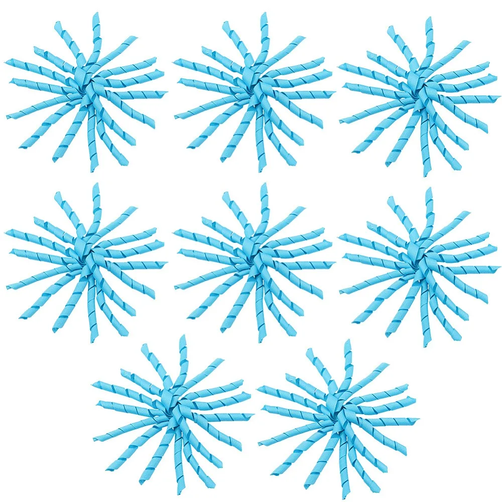 8Pcs Cloth Curly Bowknot Gift Wrapping with Self-Adhesive Dodger Blue 105x46x31mm
8Pcs Cloth Curly Bowknot Gift Wrapping with Self-Adhesive Dodger Blue 105x46x31mm