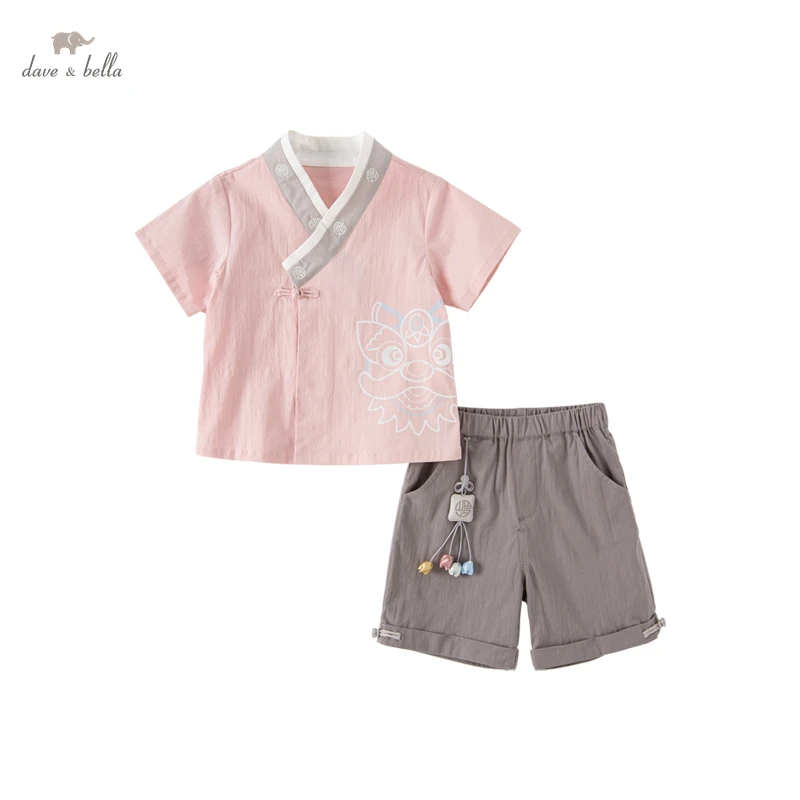 Dave Bella Children's Suits Summer New Boy's Two-Piece Baby Country Wind Short-Sleeved Five-Piece Pants DB2234794
Dave Bella Children's Suits Summer New Boy's Two-Piece Baby Country Wind Short-Sleeved Five-Piece Pants DB2234794