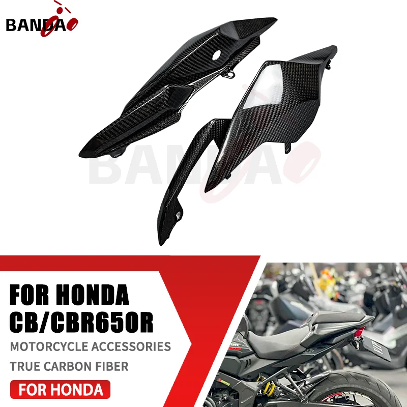 For HONDA CBR650R CB650R 2017 2018 2019 2020 100% 3K Pure Carbon Fiber Motorcycle Accessories Rear tail plate, fairing kit
For HONDA CBR650R CB650R 2017 2018 2019 2020 100% 3K Pure Carbon Fiber Motorcycle Accessories Rear tail plate, fairing kit