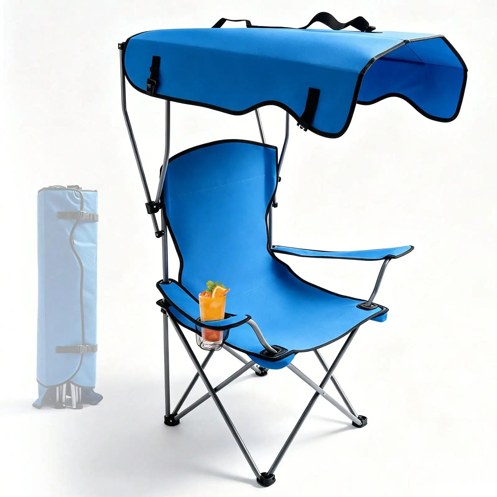 Portable Camping Chair With Canopy - Folding Chair With Canopy, Durable 600D Oxford Canopy Chair For Camping, Beach, Picnics, Fi
Portable Camping Chair With Canopy - Folding Chair With Canopy, Durable 600D Oxford Canopy Chair For Camping, Beach, Picnics, Fi