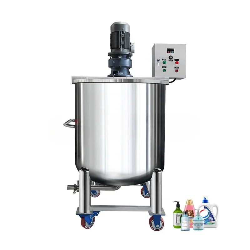 Stainless steel liquid mixer mixing tank 500l cosmetic lotion making machine liquid soap mixer
Stainless steel liquid mixer mixing tank 500l cosmetic lotion making machine liquid soap mixer
