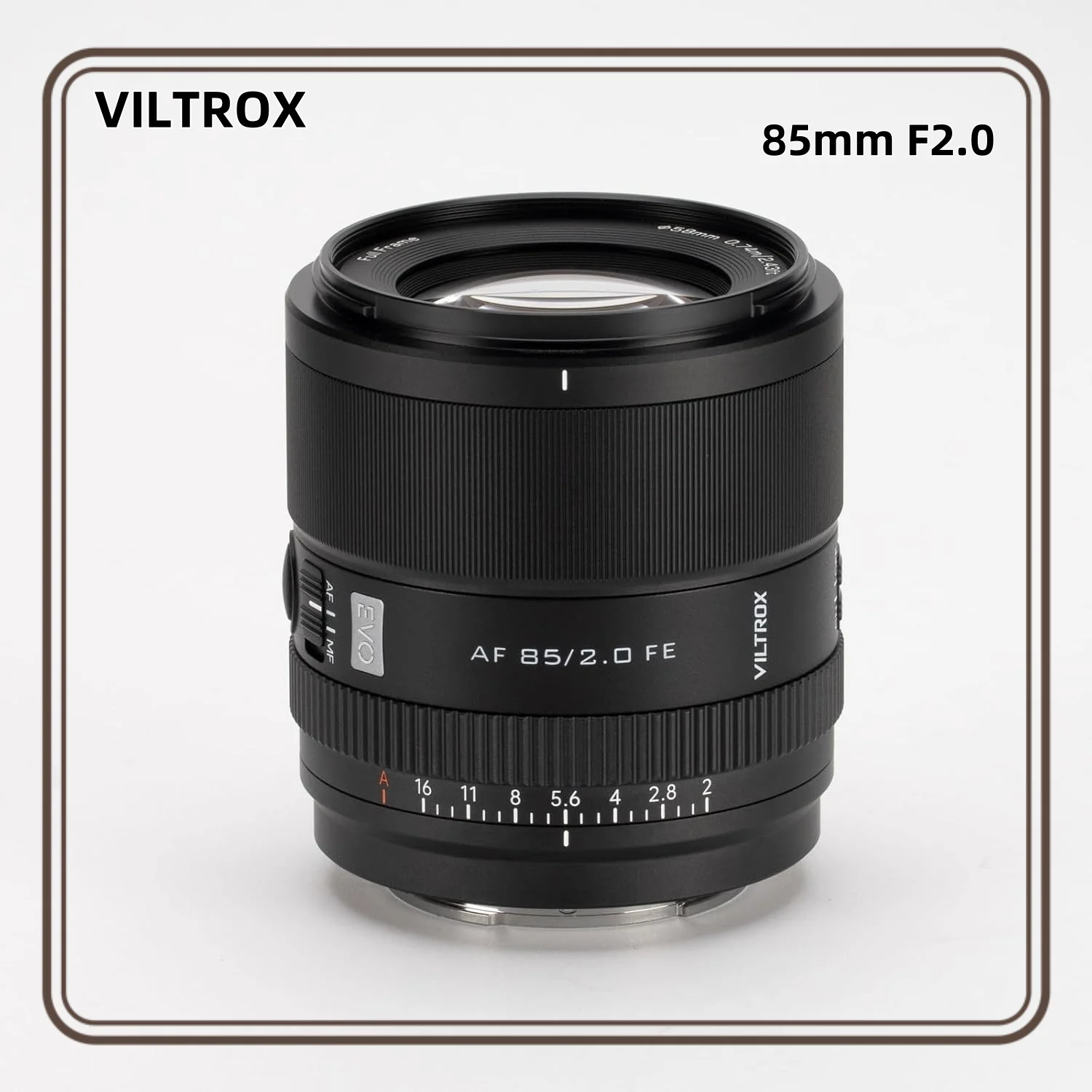 Полнокадровый объектив VILTROX 85 мм F2.0 EVO FE для Sony E, средний телеобъектив с автофокусом A7IV ZV-E1 A7CII A7RV FX3 A7SIII
Полнокадровый объектив VILTROX 85 мм F2.0 EVO FE для Sony E, средний телеобъектив с автофокусом A7IV ZV-E1 A7CII A7RV FX3 A7SIII