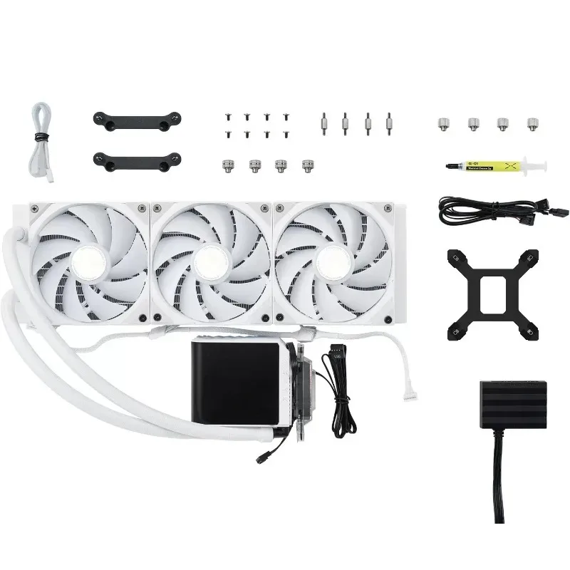 Galaxy PANORAMA exhibition 360 ARGB water-cooled 6.5-inch curved screen CPU radiator
Galaxy PANORAMA exhibition 360 ARGB water-cooled 6.5-inch curved screen CPU radiator